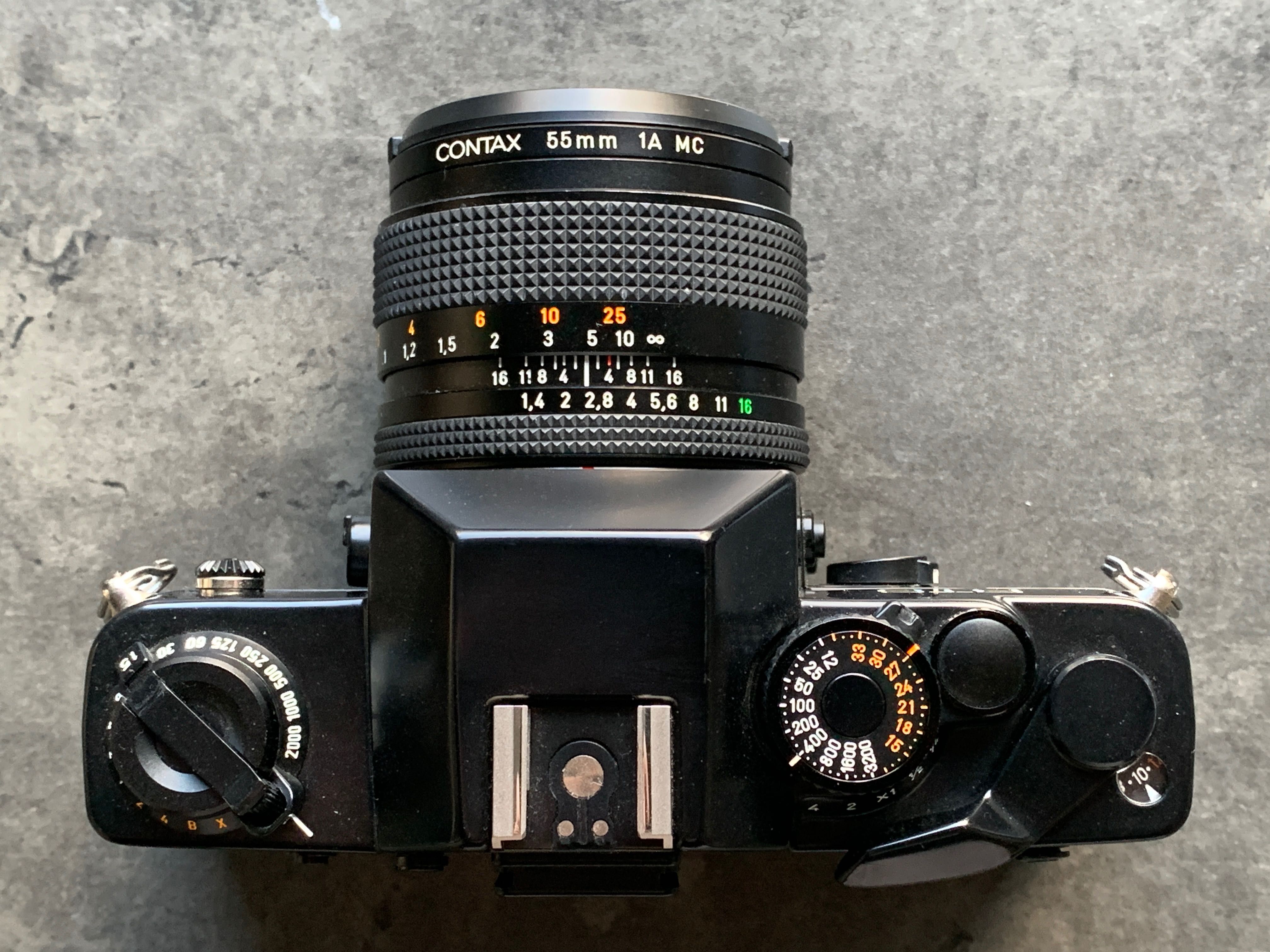 Contax RTS II + Zeiss 50/1.4 MMJ - mega zestaw w perfekcyjnym stanie!