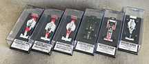 6 Miniaturas Ayrton Senna - McLaren Lotus, Williams - escala 1:43