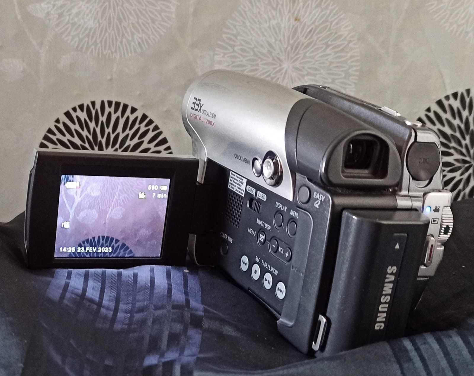 Maquina camera video samsung