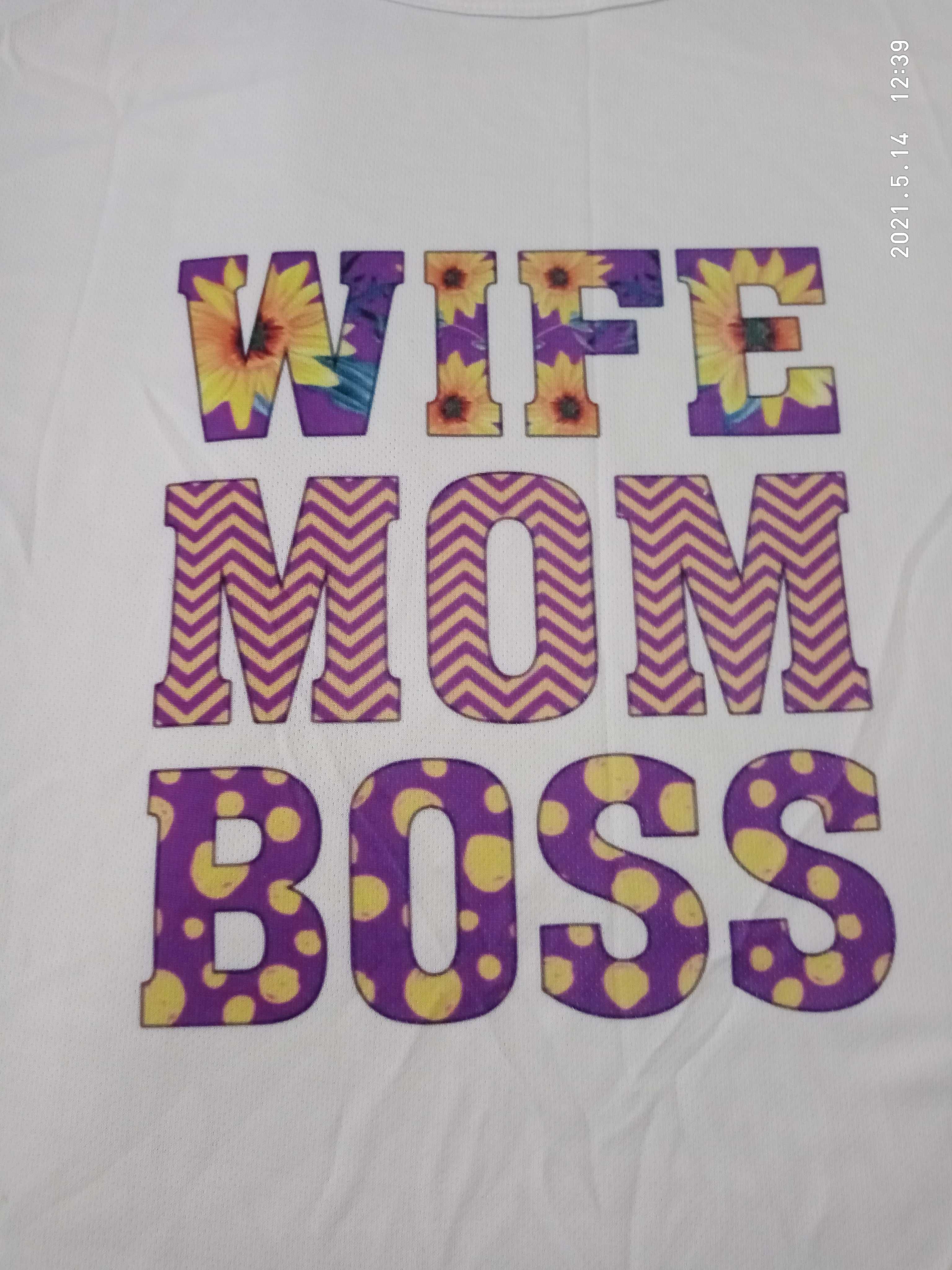 Koszulka t-shirt na Dzień Matki L XL