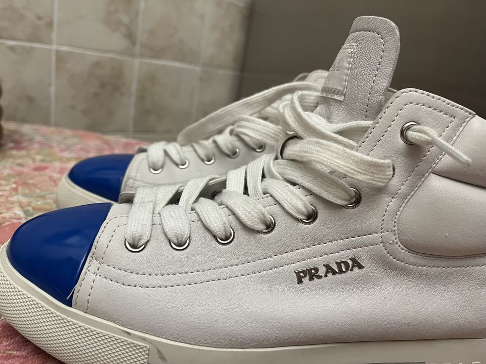 Prada ботинки, кеды, р 39-40, оригинал