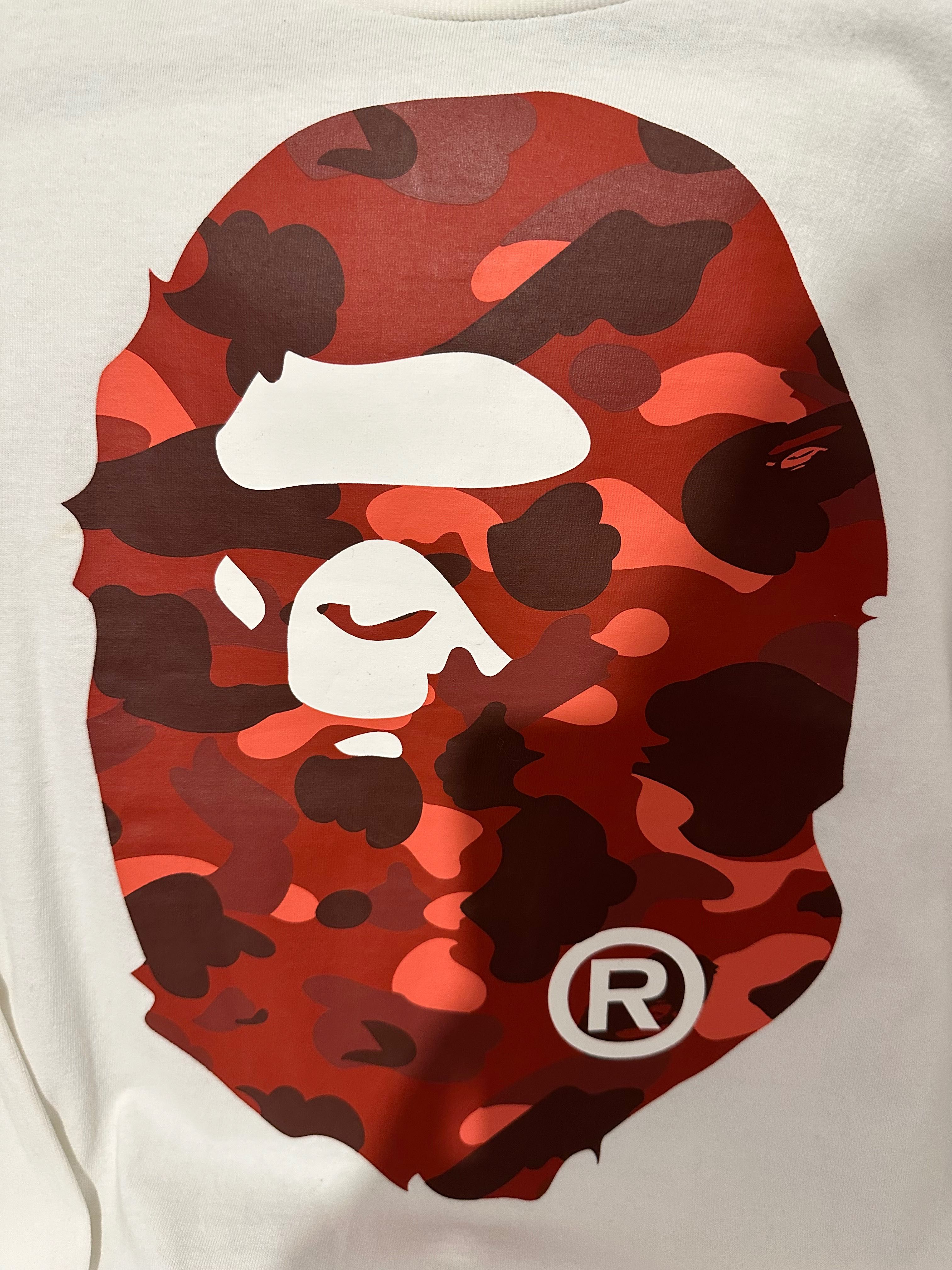 T-shirt z długim rękawem Bape