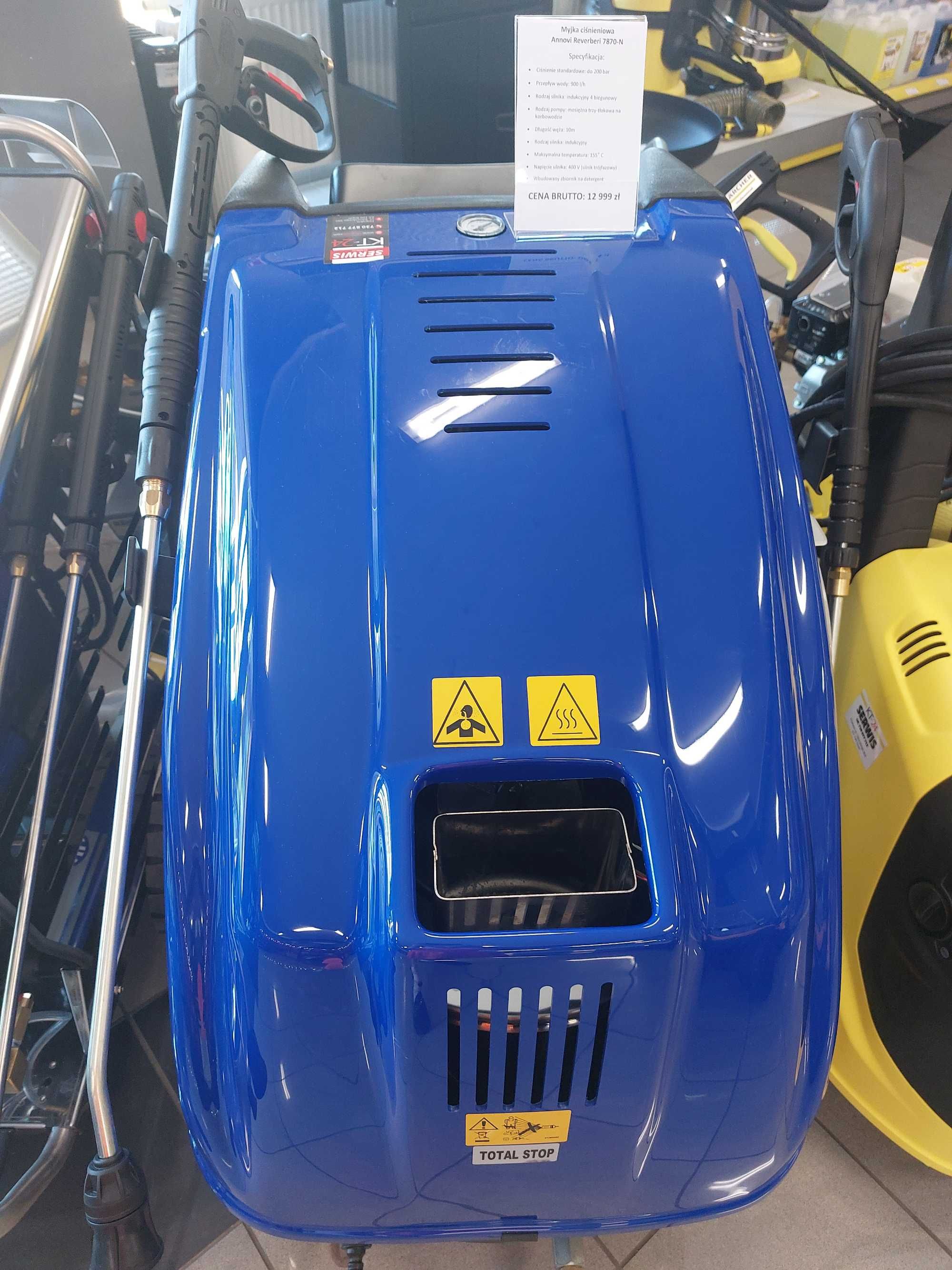 MYJKA ciśnieniowa AR7870 CIEPŁOWODNA 200 bar 900l/h 7,4kw