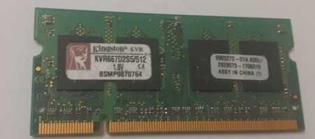 Оперативная память Kingston 512 MB SO-DIMM DDR2