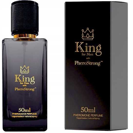 Perfumy z feromonami męskie Phero Strong king 50ml mocne