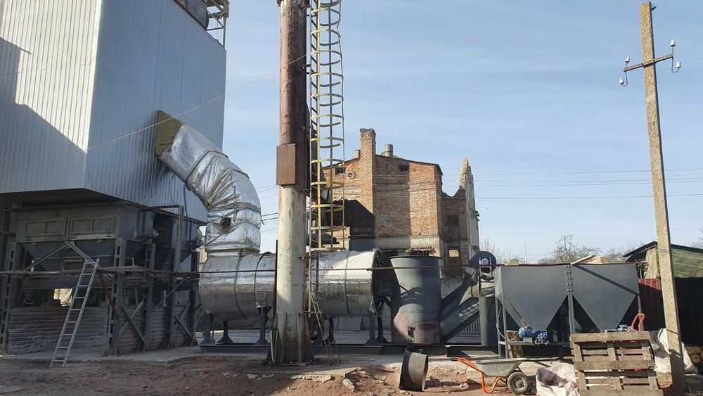 Теплогенератор для зерносушарок на дровах