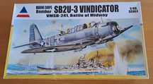 Kit de modelismo SB2U-3 Vindicator escala 1/48