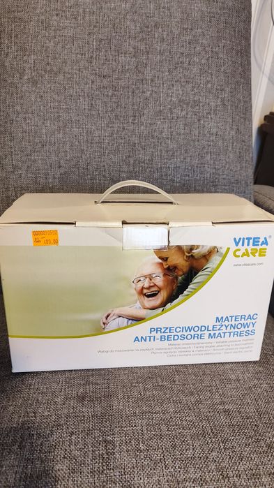 Materac przeciwodleżynowy Vitea Care VCM202, NOWY, NIEUŻYWANY.