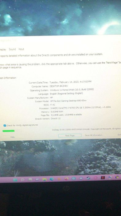 i7-8700 GTX 1060 8GB RAM 1TB+250GB SSD