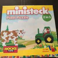 Zestaw gier Pixel Puzzle Ministeck Mozaiki 590 el.