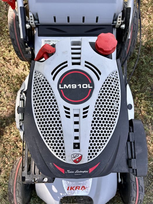 Газонокосилка Ikra Mogatec IBRM 2351 TL бензиновый самоходный