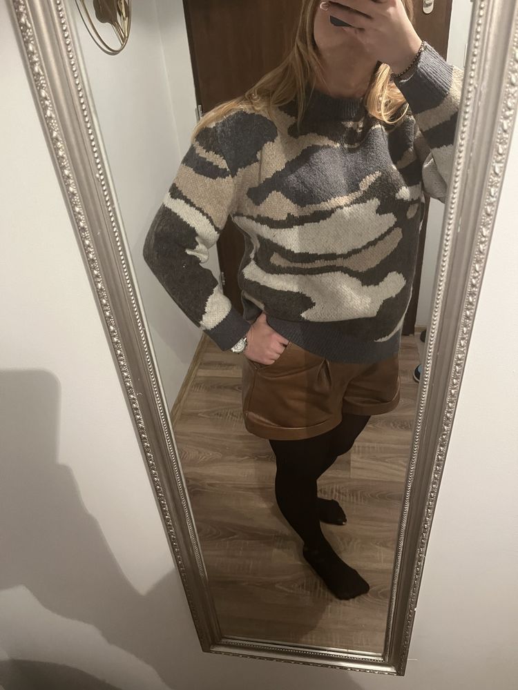 Sweter z alpaki H&M rozmiar M