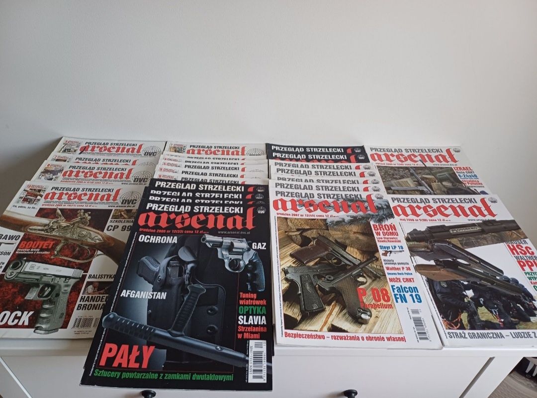 Przegląd strzelecki arsenał magazyn o broni