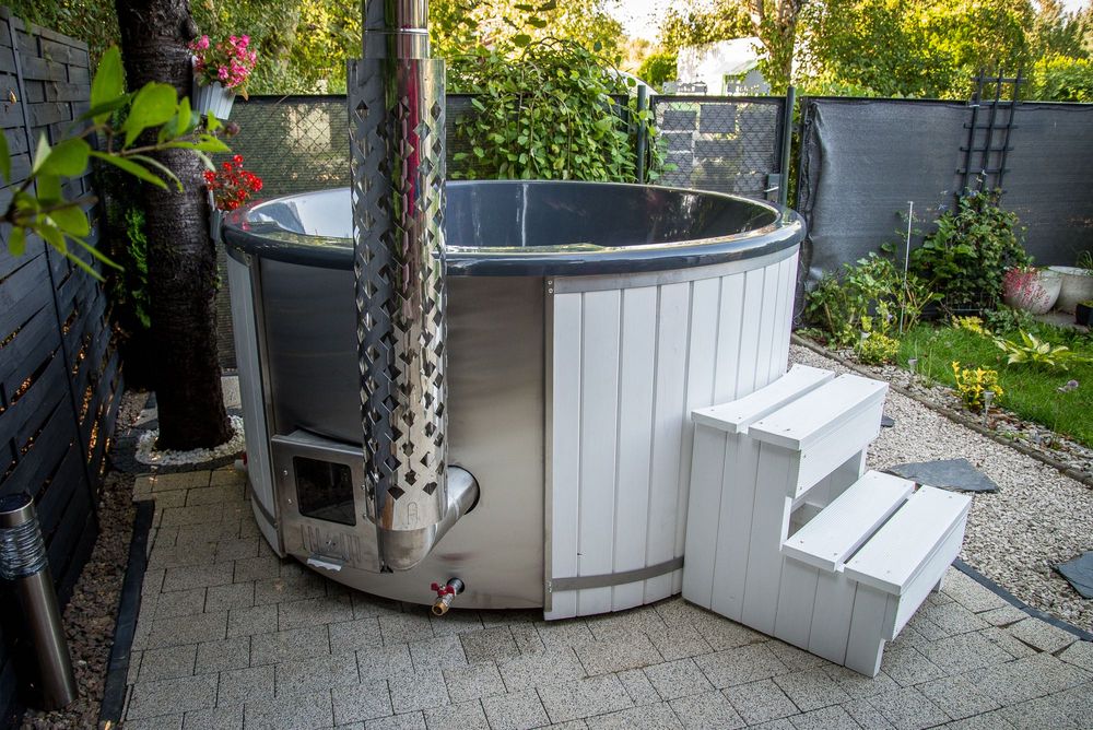 Balia ogrodowa piec wewnętrzny JACUZZI Hot Tuba Bania OD PRODUCENTA