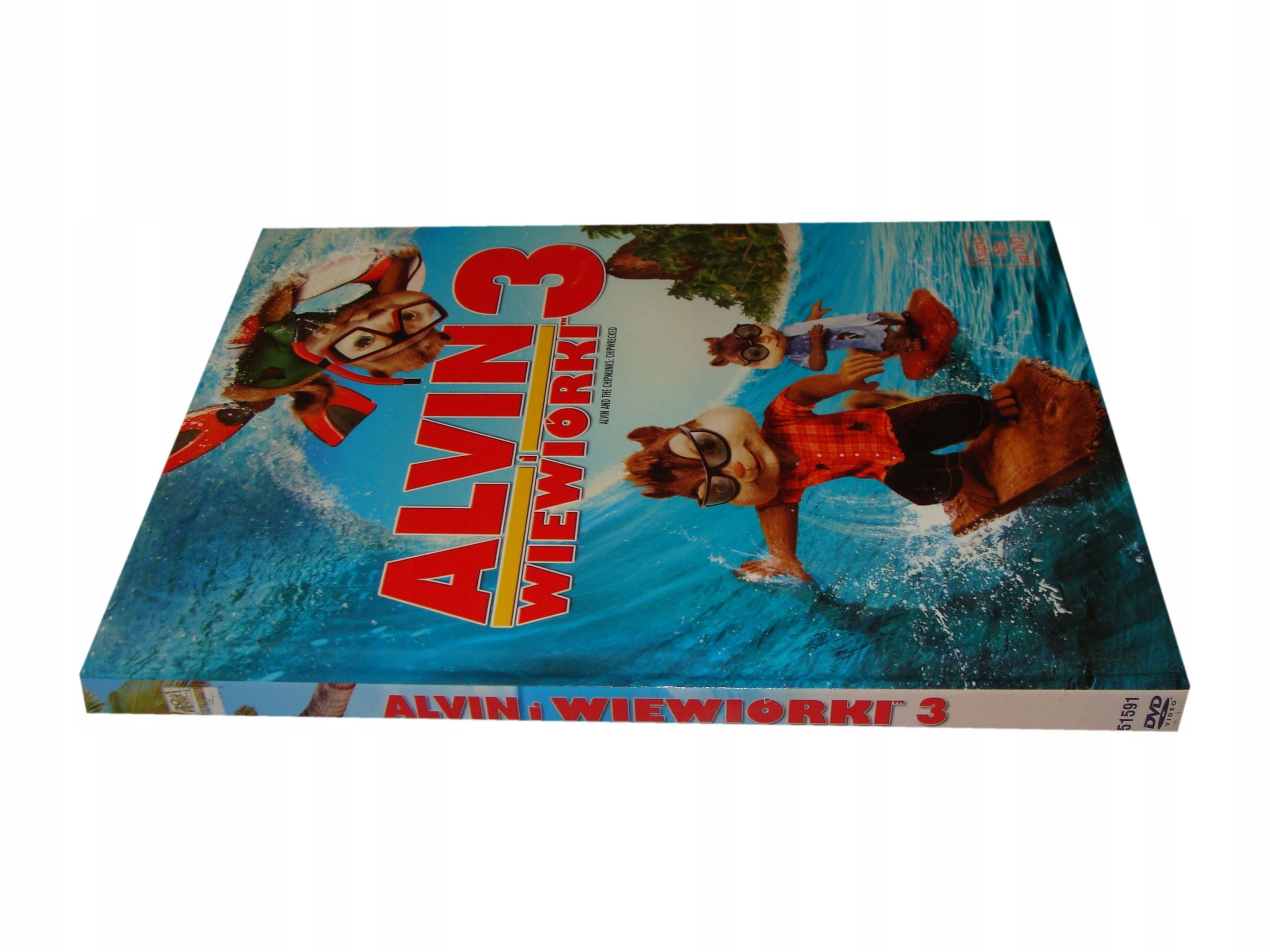 Alvin i wiewiórki 3 DVD *
