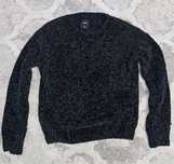 Czarny sweterek Sinsay roz. XS