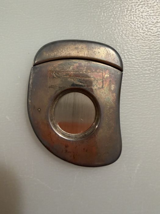 Corta Charutos em Prata Alemã