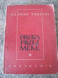 Stara książka Droga przez mękę Aleksy Tołstoj