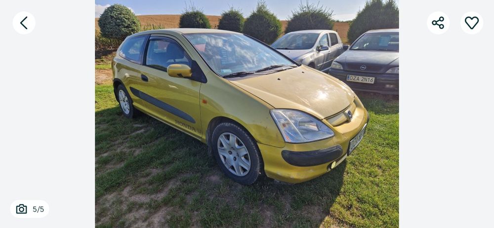Honda Civic  1.4 OKAZJA zarej