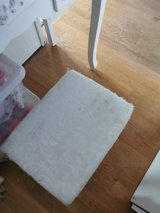 Toaletka lustra biała