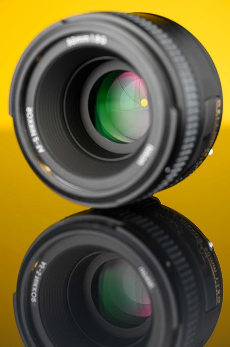 Obiektyw Nikon NIKKOR 50mm f/1.8G – Stan doskonały