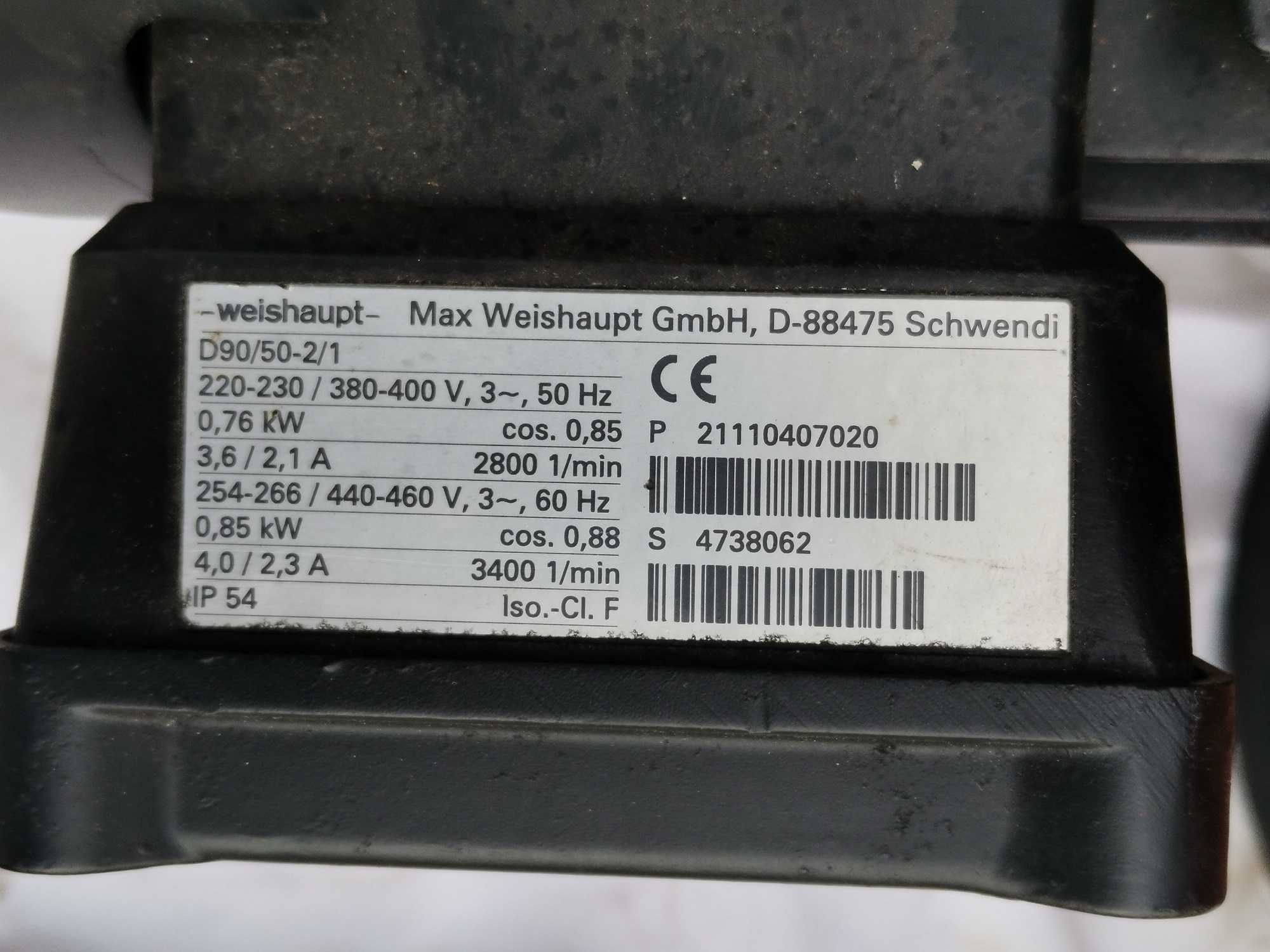 Weishaupt WM-L 10/1-A-T palnik olejowy 3 stopniowy WFM 100