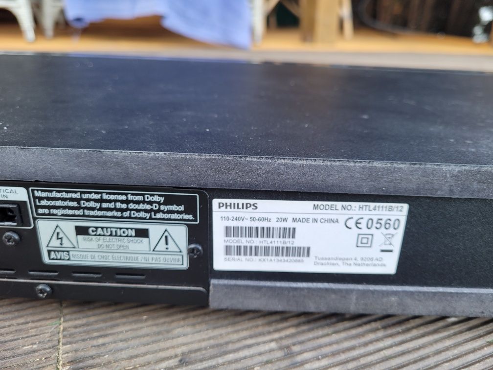 głośnik Philips Sounbar  model HTL4111B/12