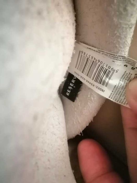 Skórzana torba listonoszka Reserved skóra na książki dokumenty