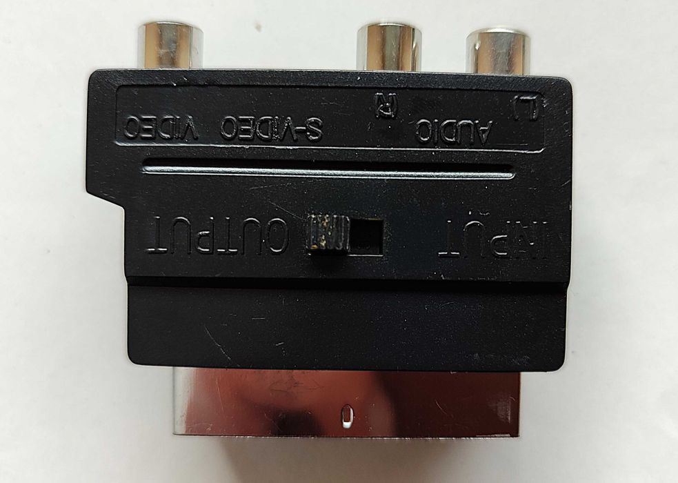 Redukcja SCART 3Cinch + SVHS