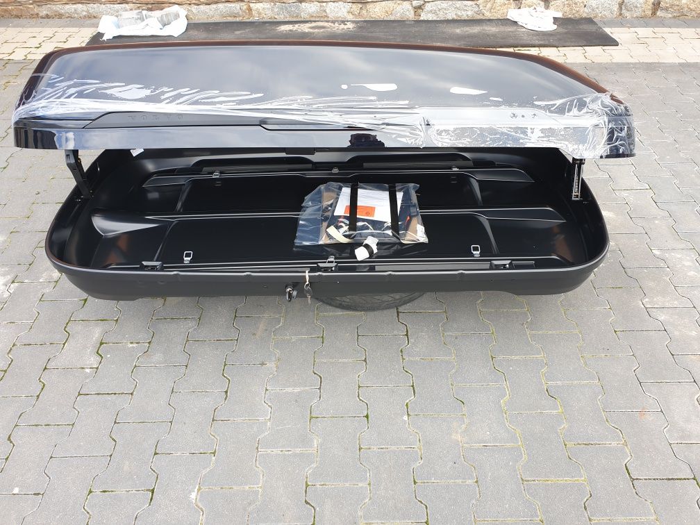 Box bagażnik kufer dachowy THULE Volvo  Travel 400l nowy