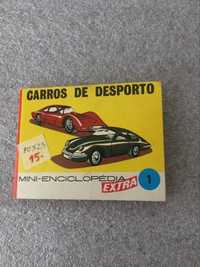 Brinde português do detergente EXTRA - livro de carros de desporto