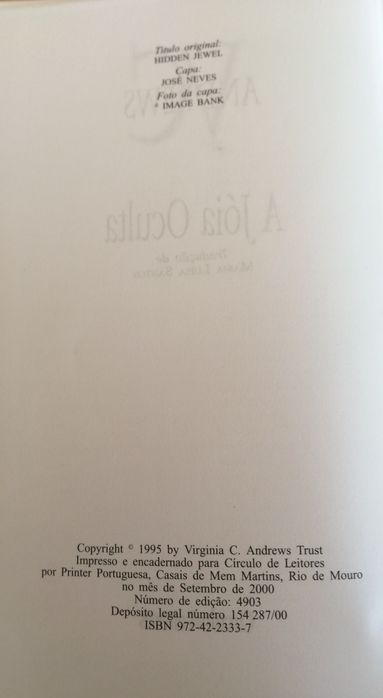 Livro "A Jóia Oculta"