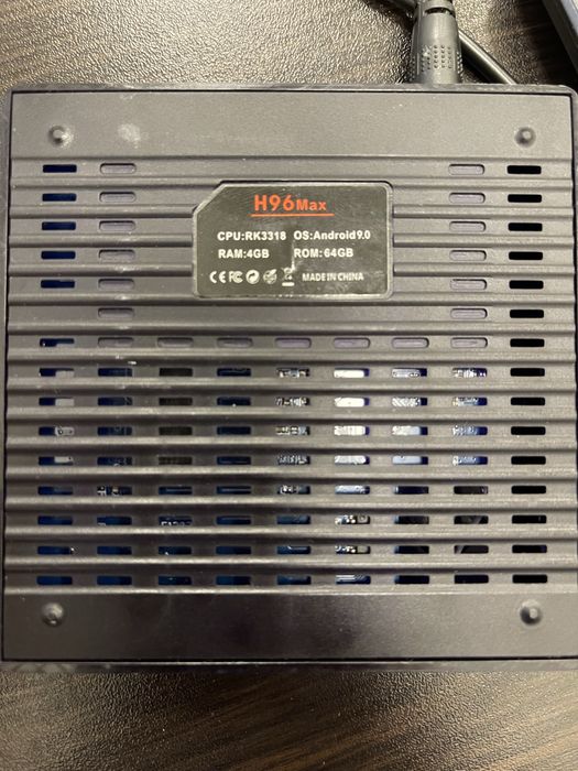 H96 Max 4K Android TV Box 4/64gb