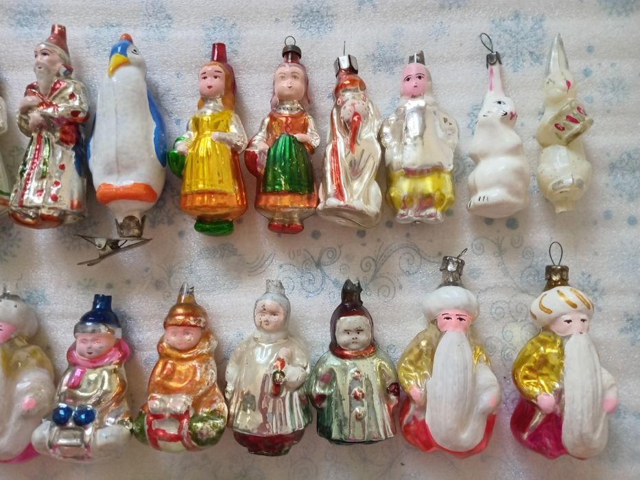 Елочные игрушки СССР