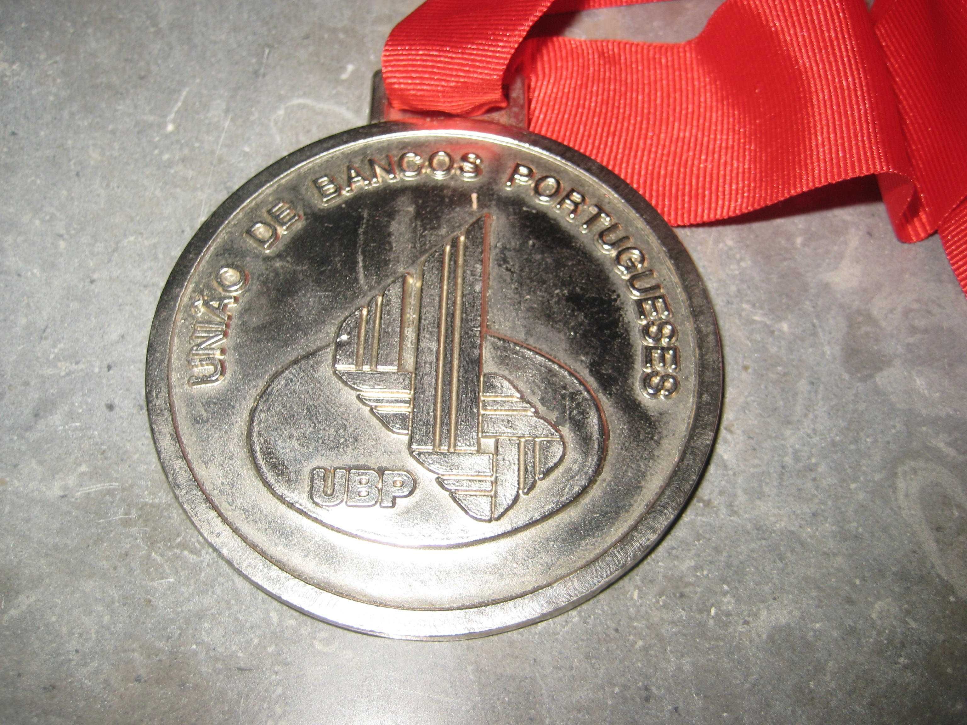 Medalha eventos União de Bancos Portugueses, anos 90, excelente estado