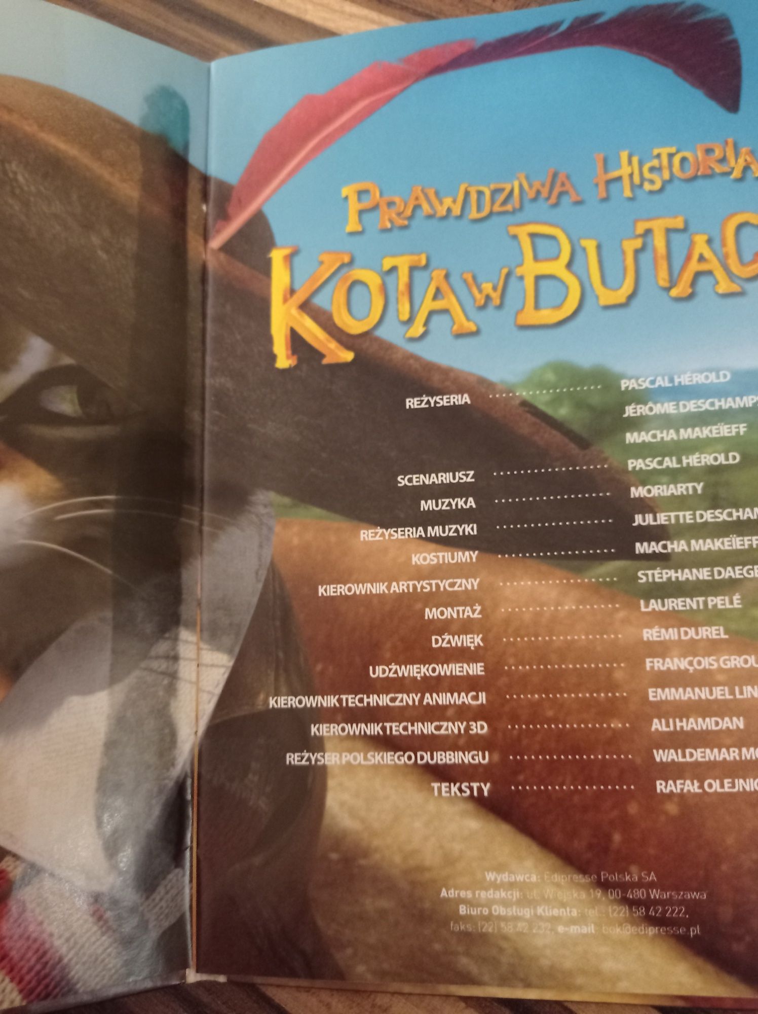 Prawdziwa historia Kot w butach DVD