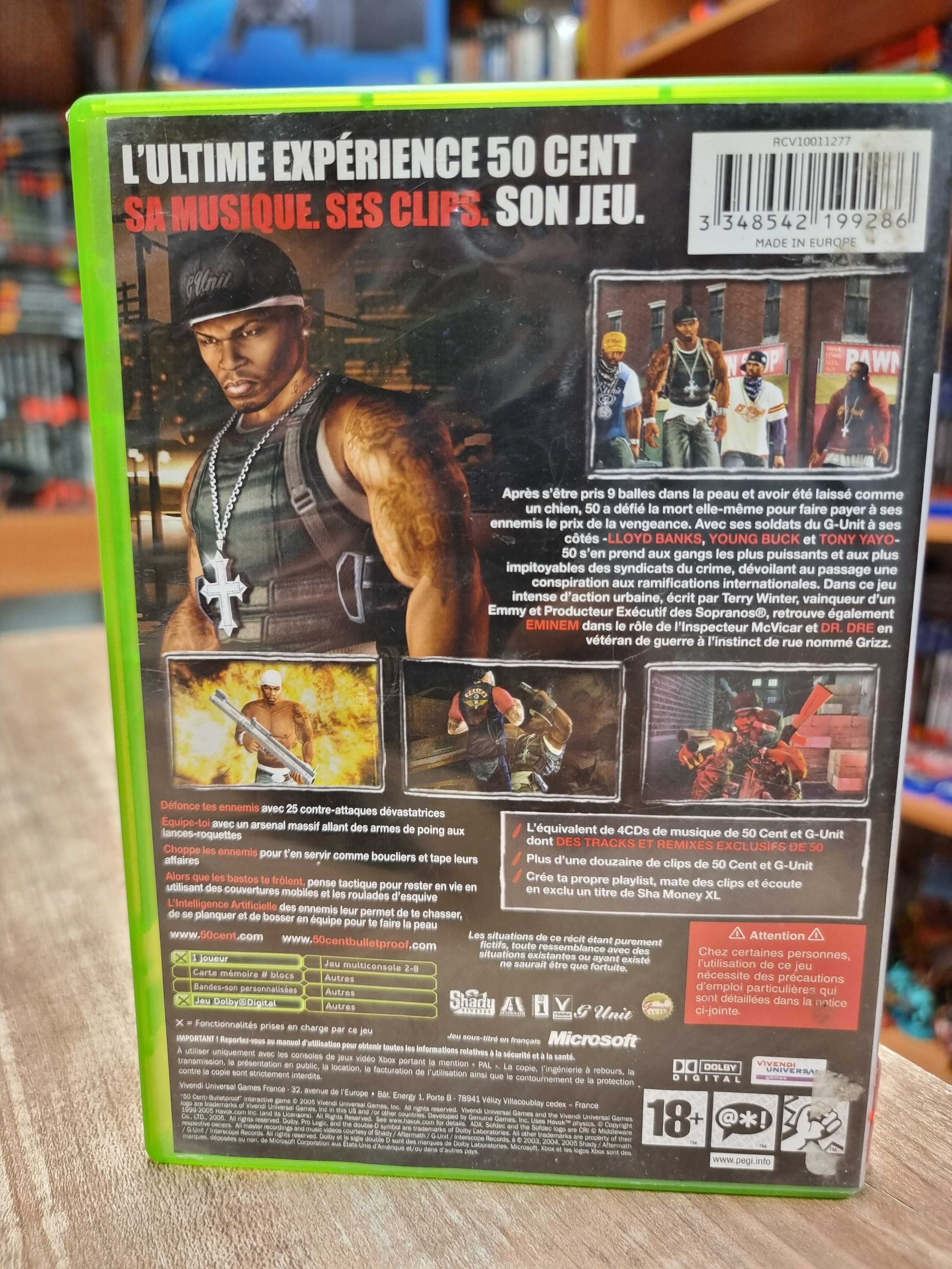 50 Cent: Bulletproof XBOX, Sklep Wysyłka Wymiana