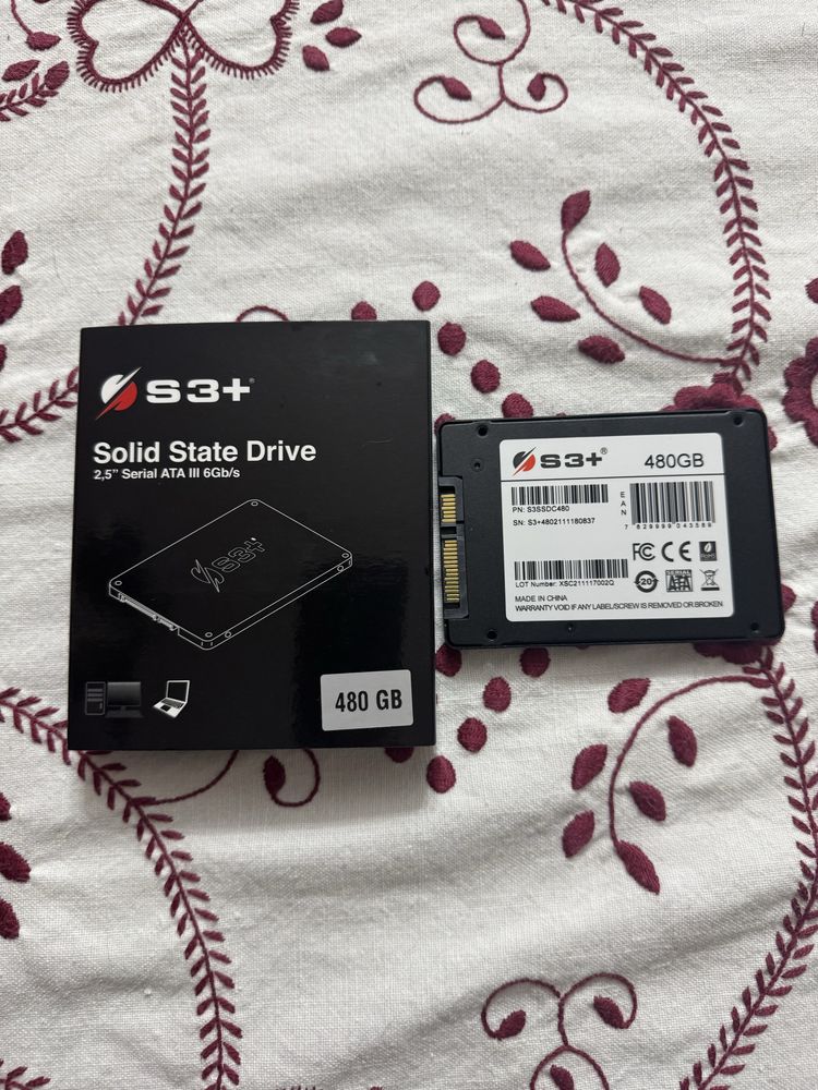 SSD S3+ 480GB SATA III 6Gb/s