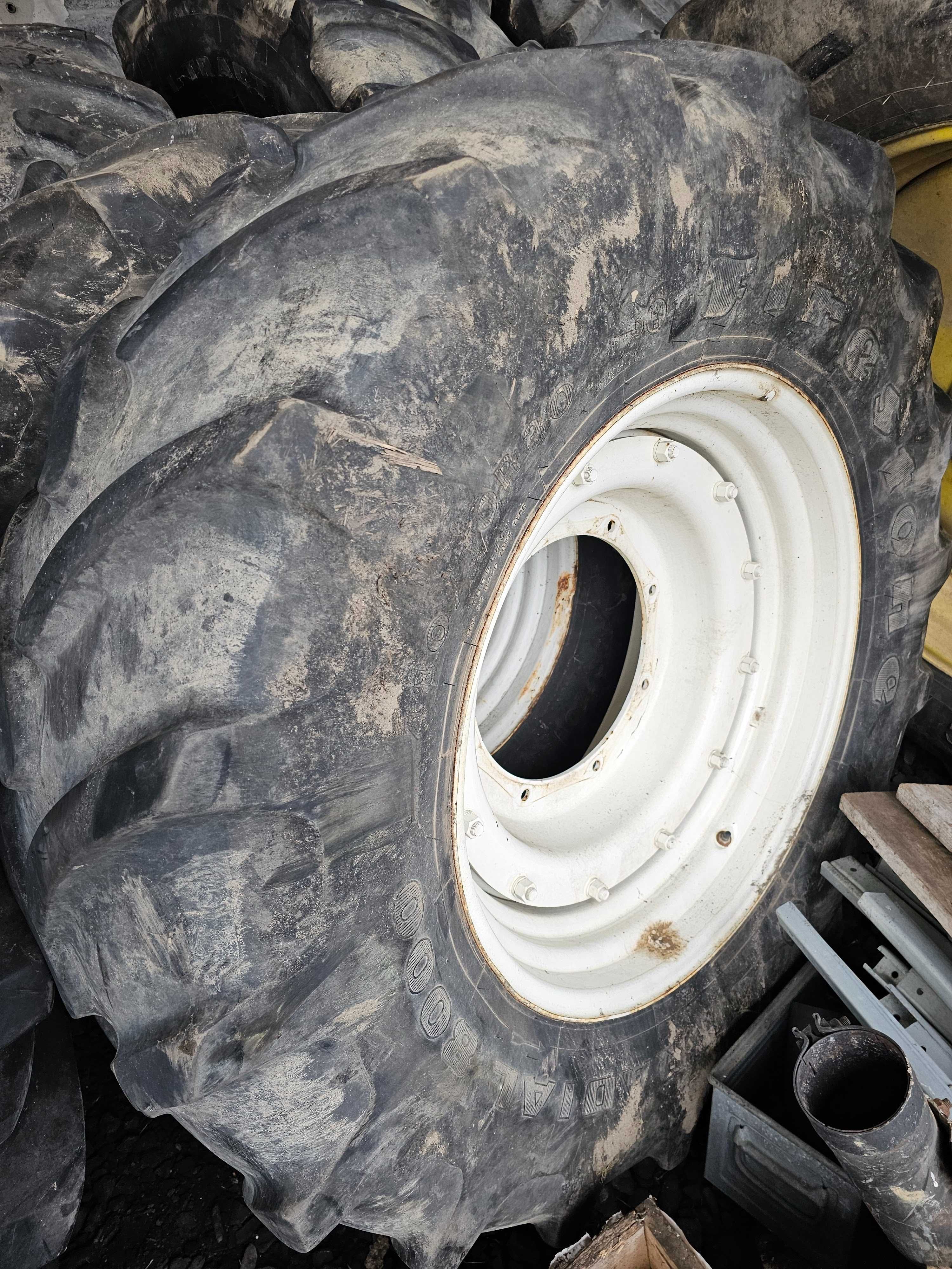 Koła komplet 710/70 R38 i 480/70 R30 New Holland T7000 Case Puma CVX