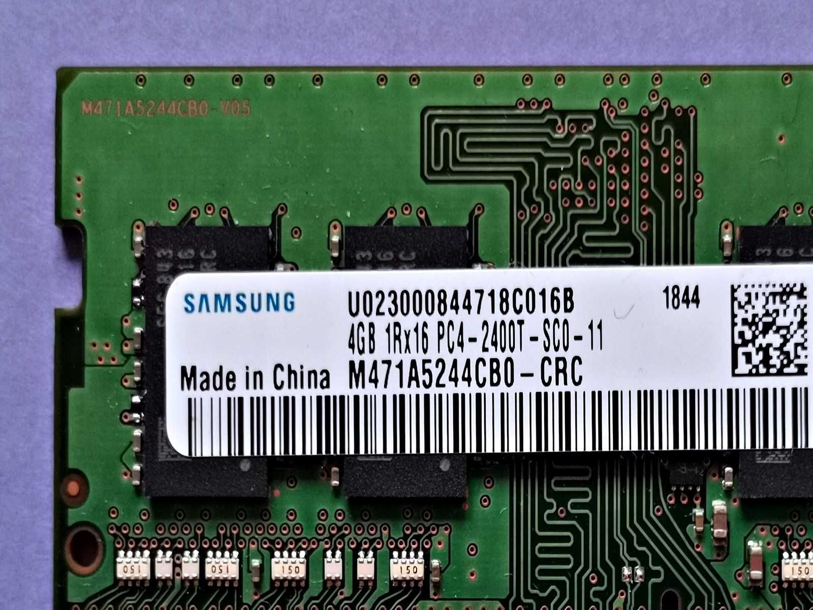 DDR4 4GB Samsung 2400T