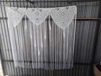 Gotowa firanka "makarony "   1,50 wys. x 1,60 szer.