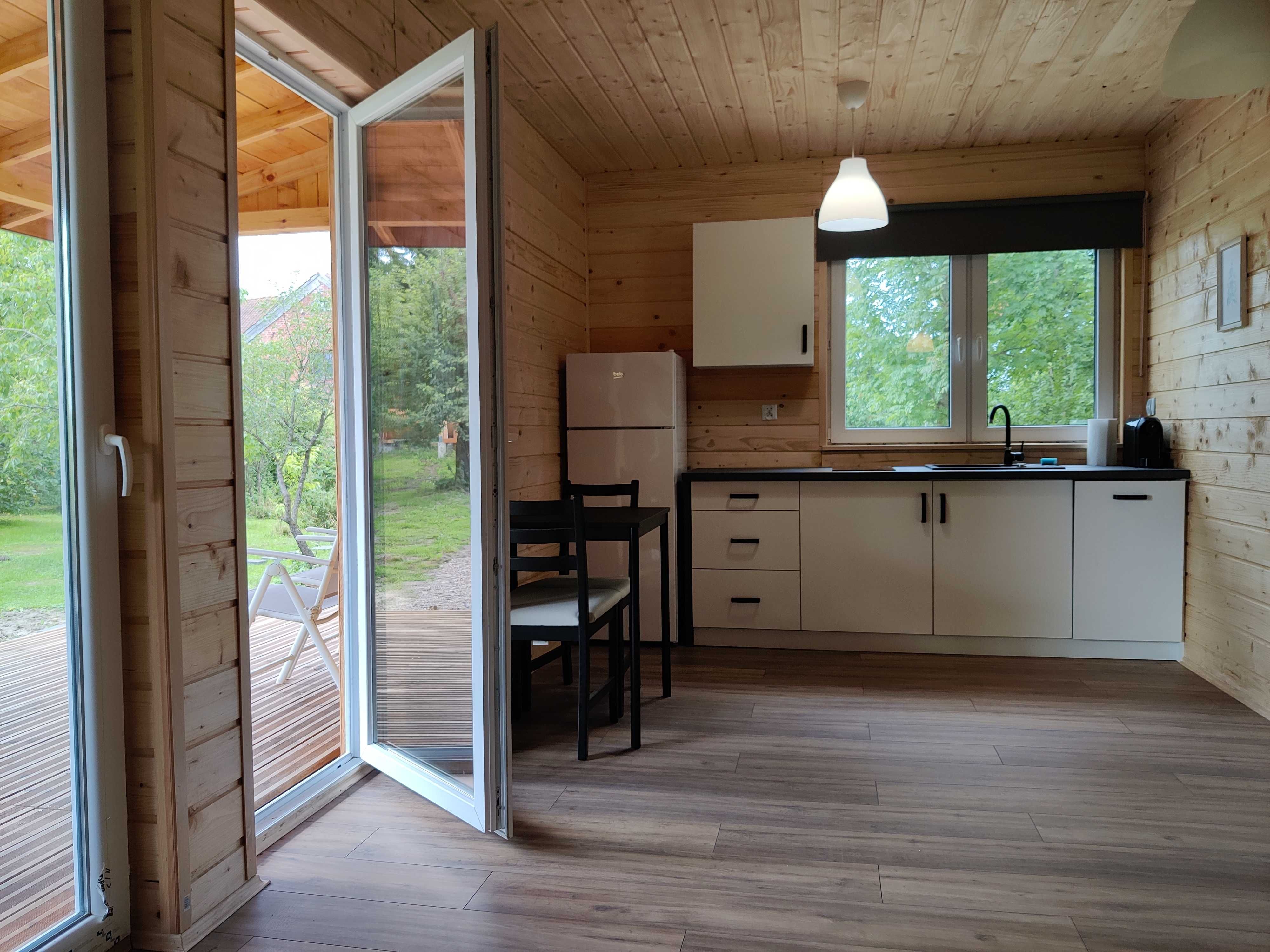 Domki nad stawem. Sauna, Jacuzzi, basen