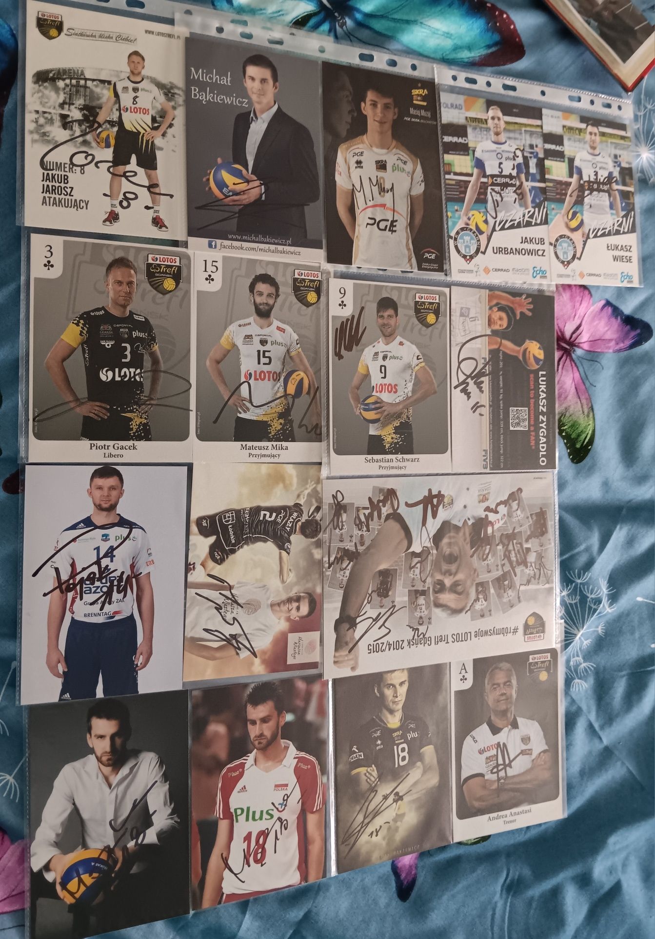 Autografy polskich siatkarzy i siatkarek
