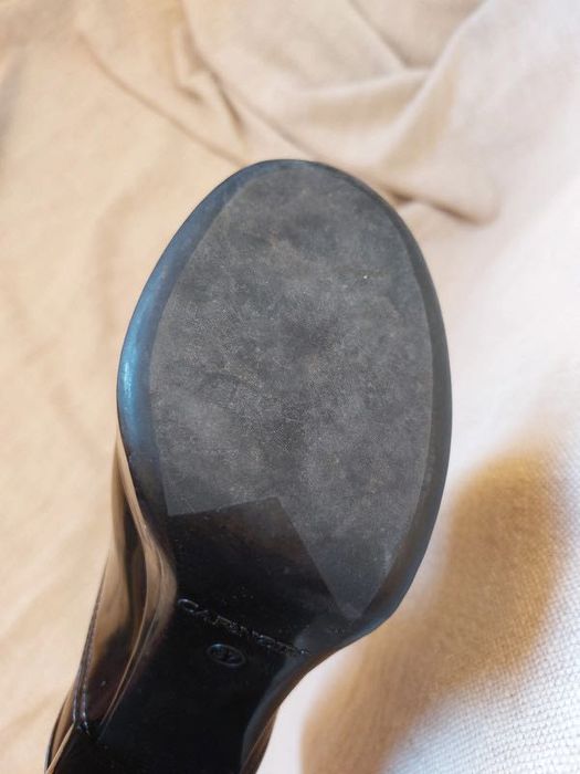 Sapato salto alto em pele Cafènoir 38