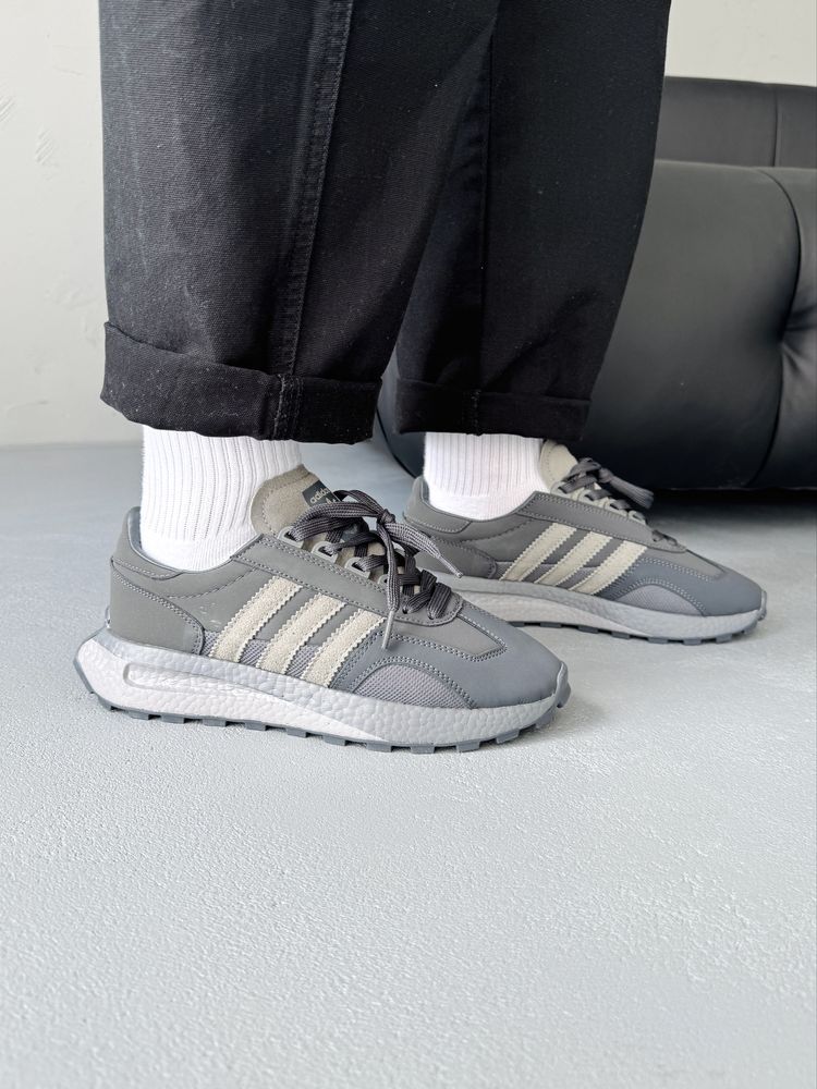 Кросівки Adidas Retropy E5 Grey/Black (40-45)