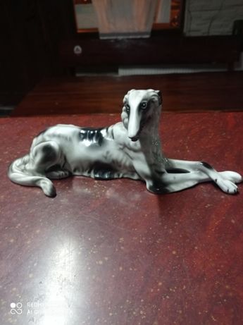 Figurka Psa porcelana Wałbrzych Hart