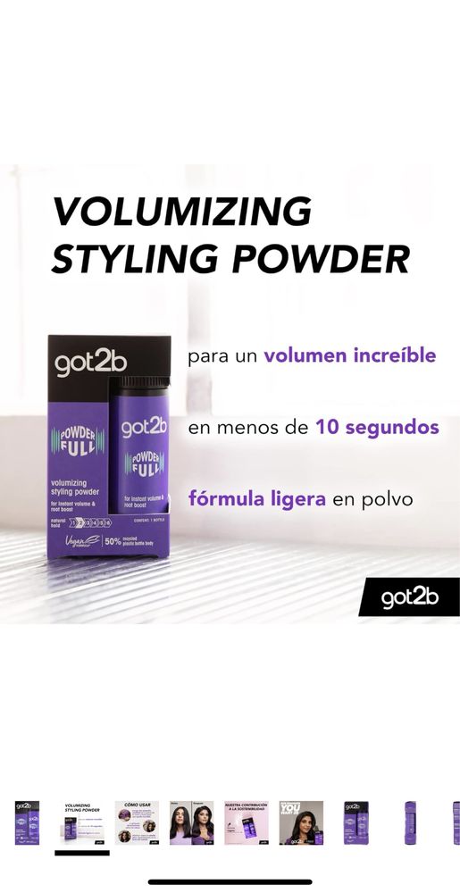 NOVIDADE: Volume em pó POWDER'full da Got2b, o queridinho das hermanas