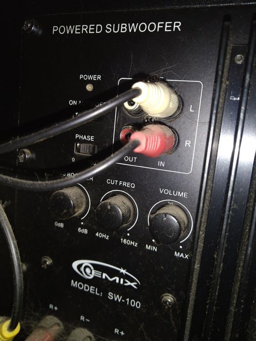 Magnat 144 414, Magnat 144 114, Gemix SW-100, Pioneer VSX-917V