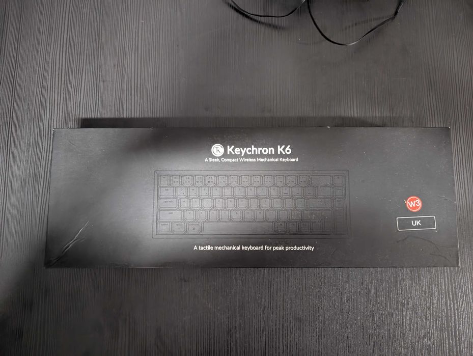 Teclado Keychron K6 UK + Glorious Lynx Switches