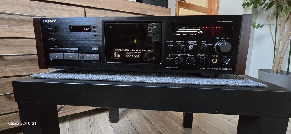 Deck sony tc k- 555esg